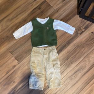 12 month set with train on vest